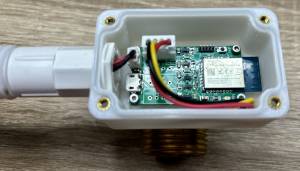 Complete sensor in 3D printed case
