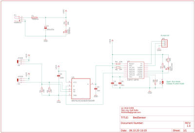  Schematic Bed Sensor