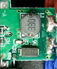 LED driver back side