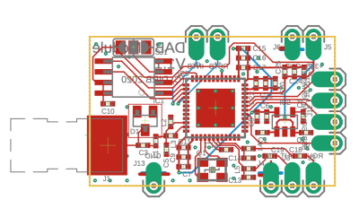 DAB+ module PCB